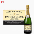 Personalized Label Sticker champagne stickers